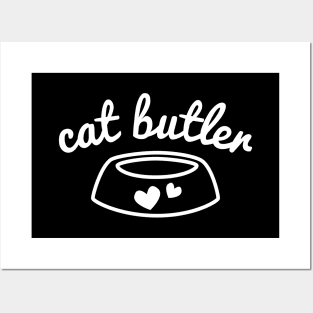 Cat Butler (Black) Posters and Art